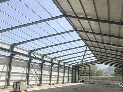 2 set ng steel structure warehouses sa Pilipinas
