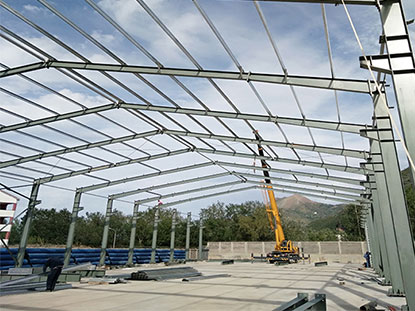 1200 square meters steel structure warehouse sa Pilipinas
