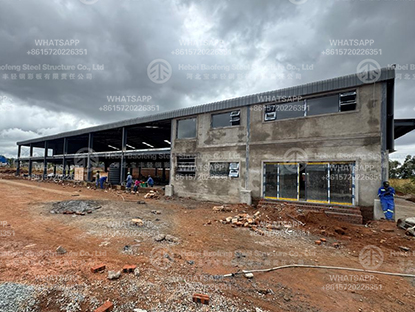 Prefabricated Steel Workshop Zimbabwe